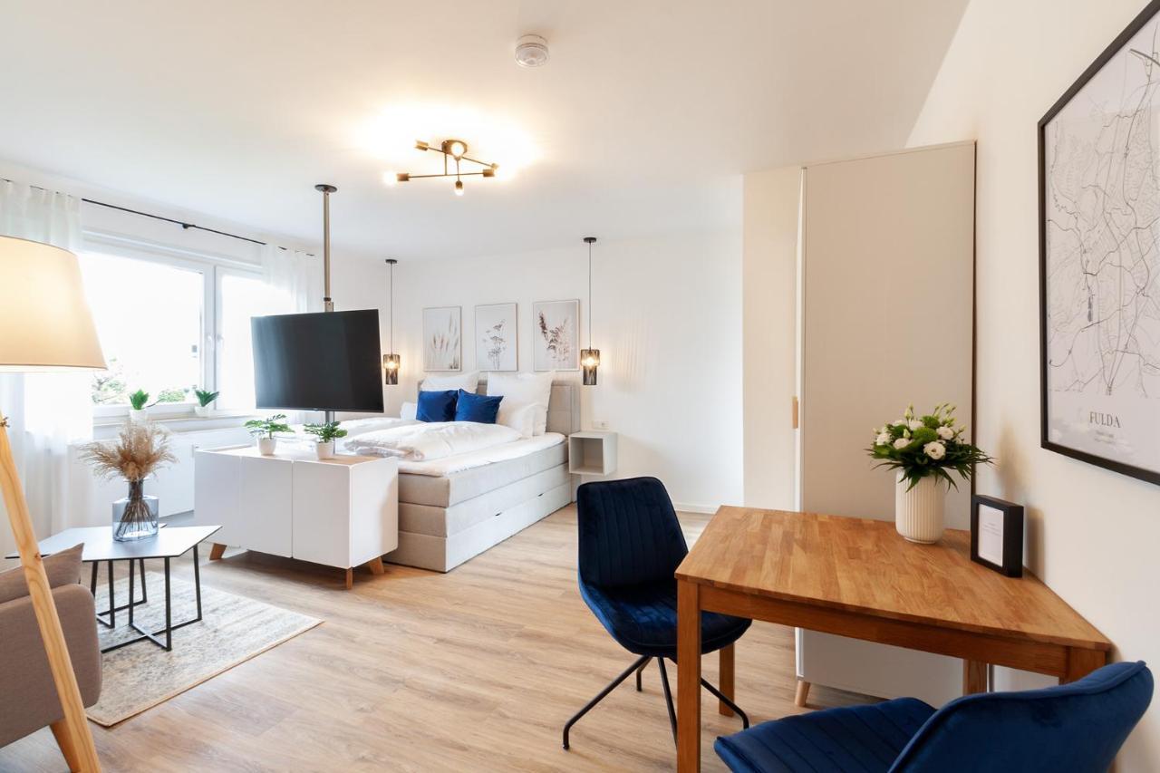 Modernes Apartment *Liobablick Nr. 3* - Fewo Fulda/Petersberg Petersberg  외부 사진