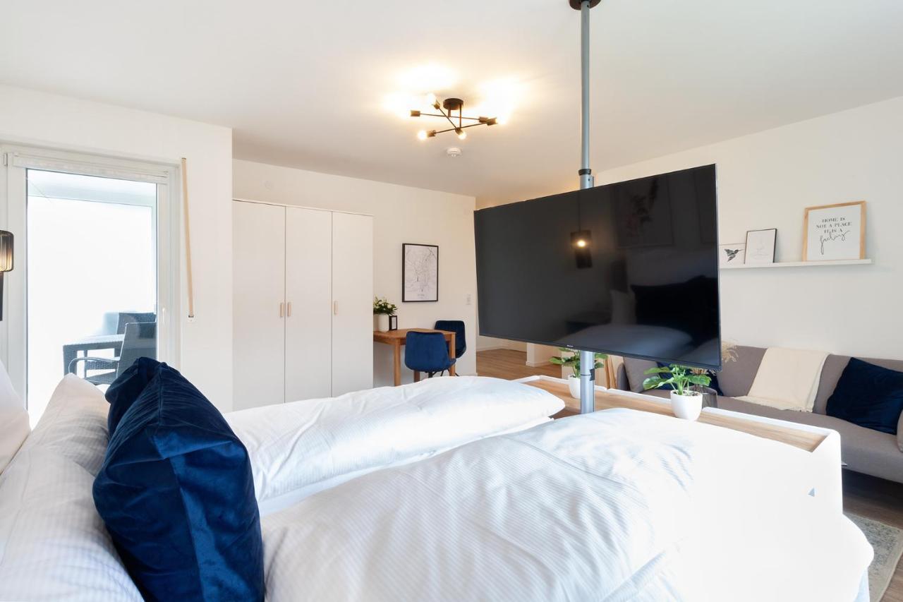 Modernes Apartment *Liobablick Nr. 3* - Fewo Fulda/Petersberg Petersberg  외부 사진